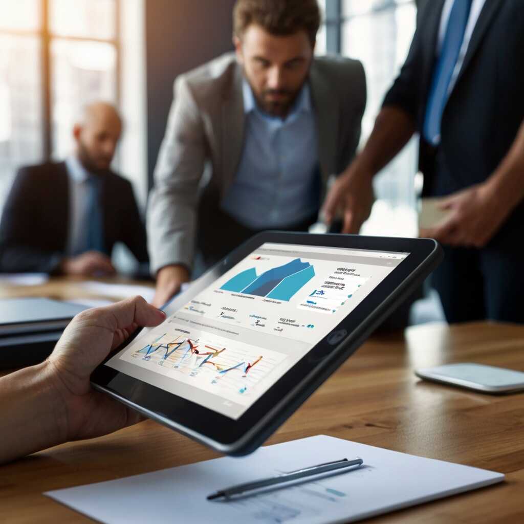 Property Management Data Analytics Dashboard Displaying Performance Metrics And Key Statistics