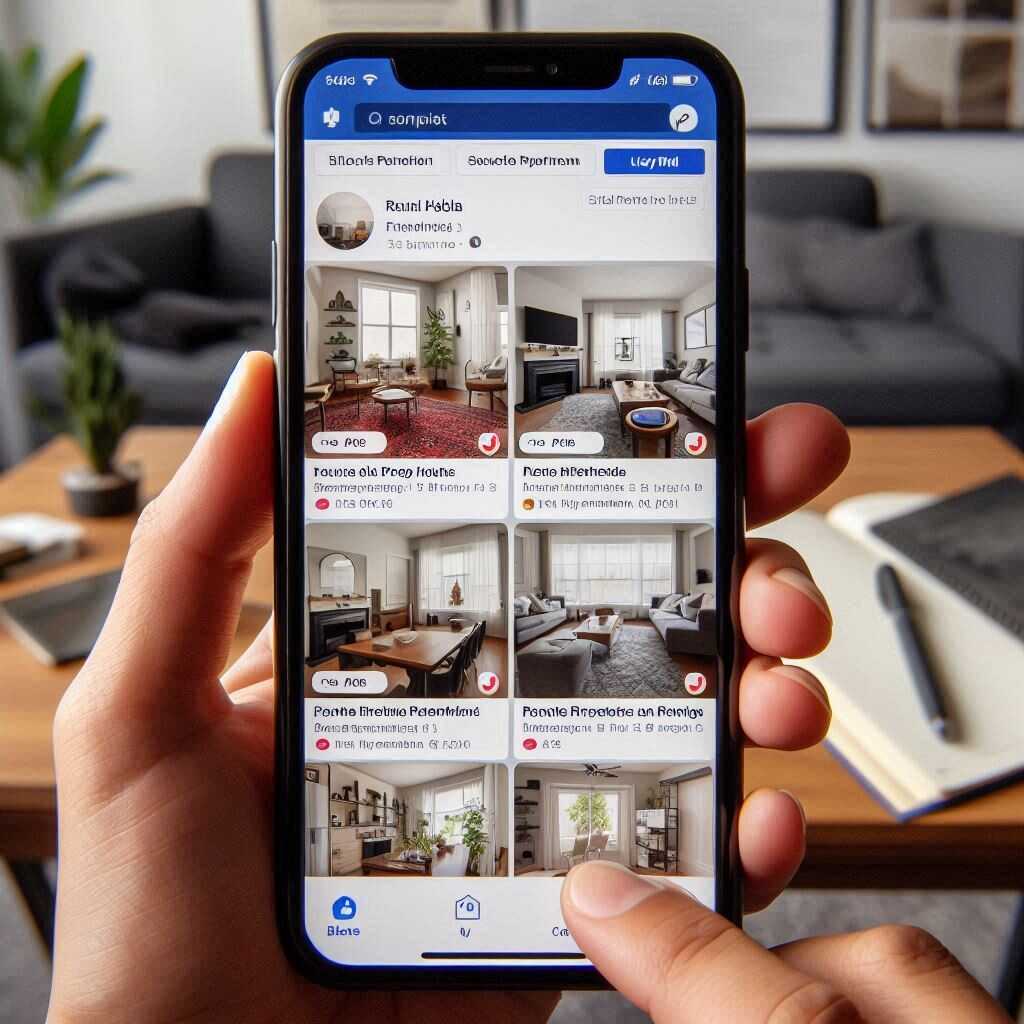 Features of Facebook Marketplace rental section