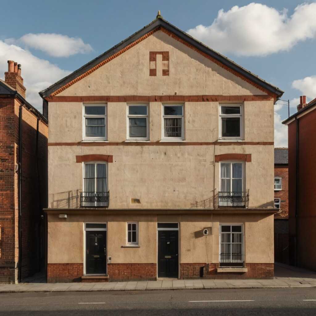 Professional landlord managing tenant requests through mobile property management application