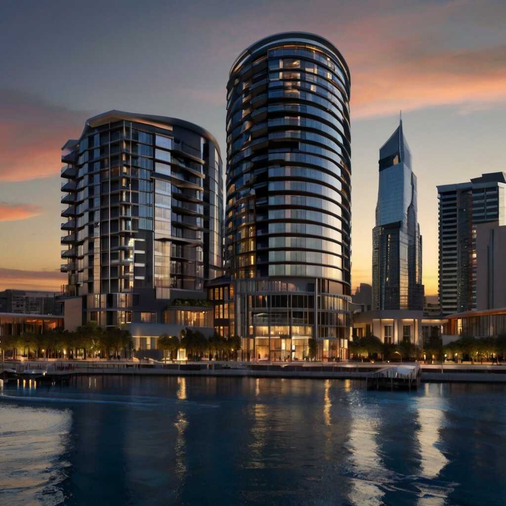 Property maintenance team performing quality upkeep on rental building