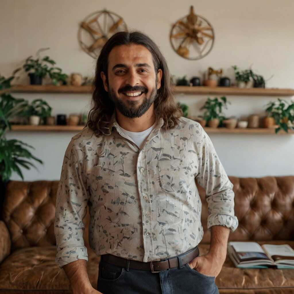 Airbnb host analyzing guest verification data on digital device