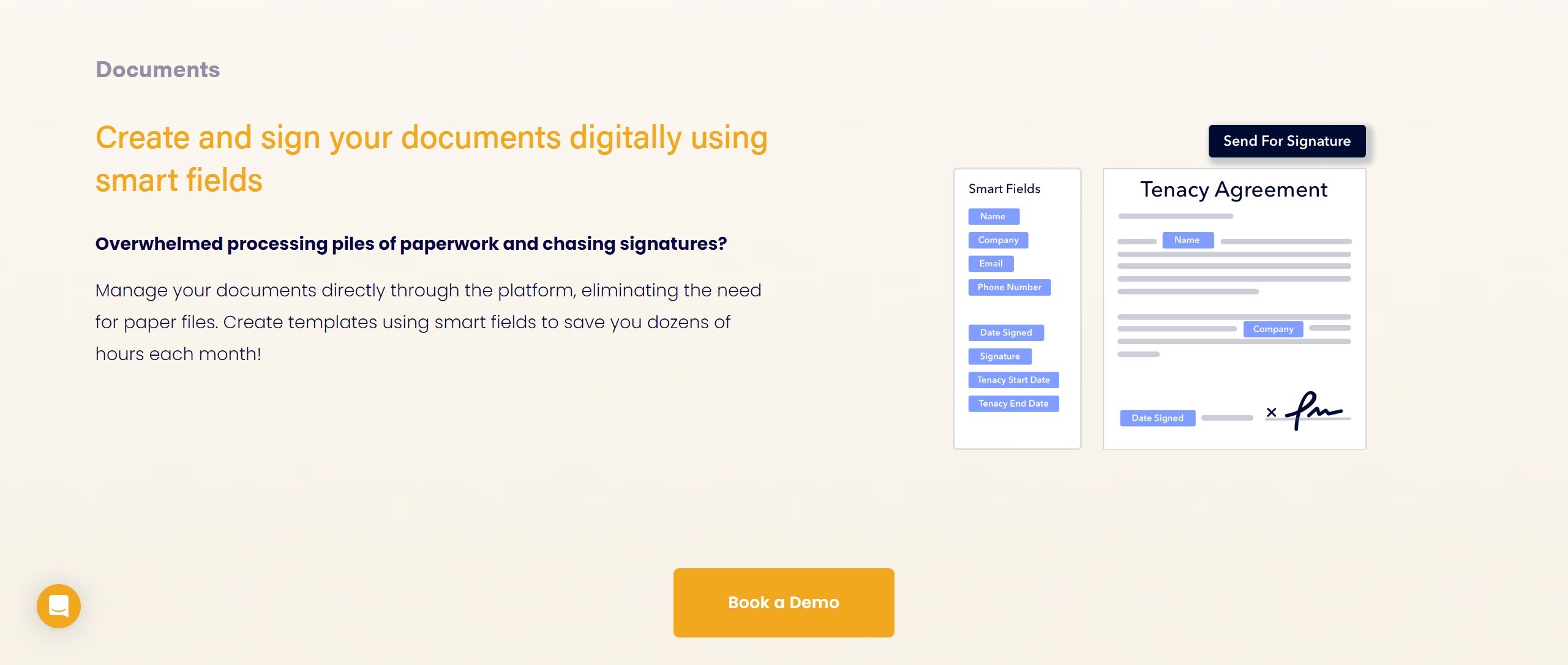 Leasey.AI dashboard showing automated home lead prequalification interface with tenant screening metrics