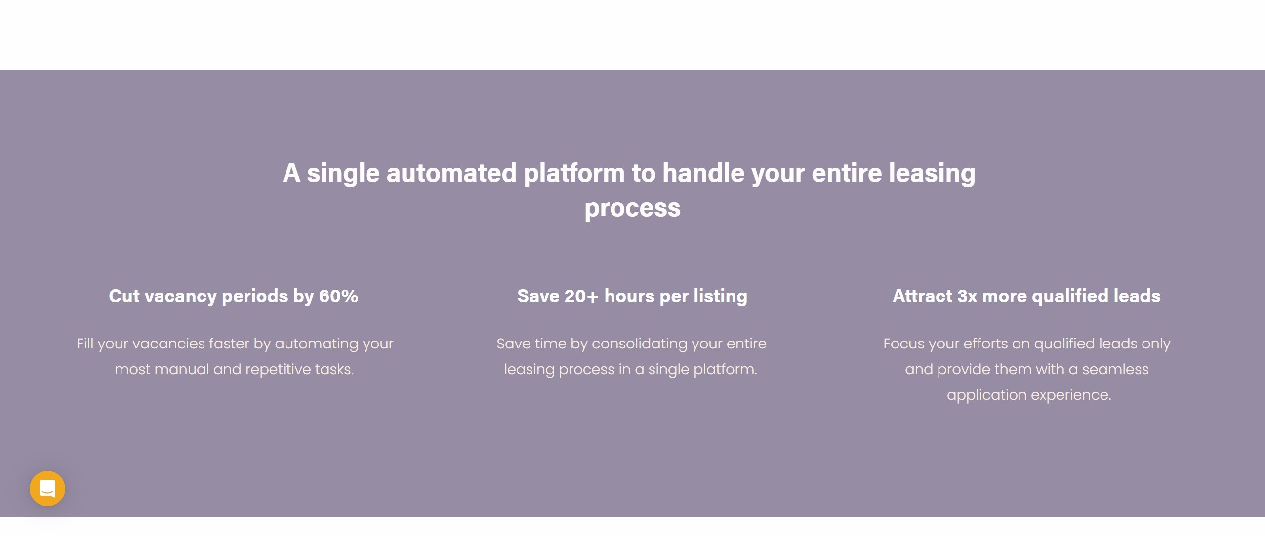 A screenshot of the maintenance request form.
