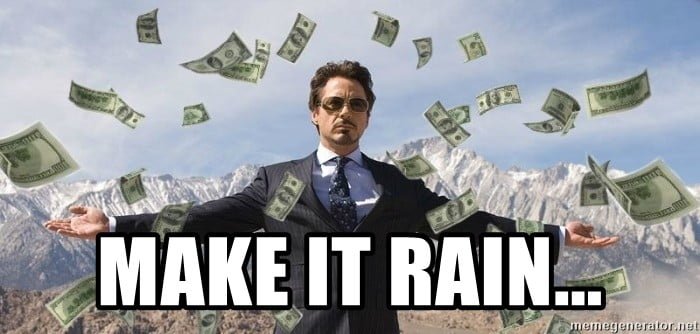 Make it rain case study