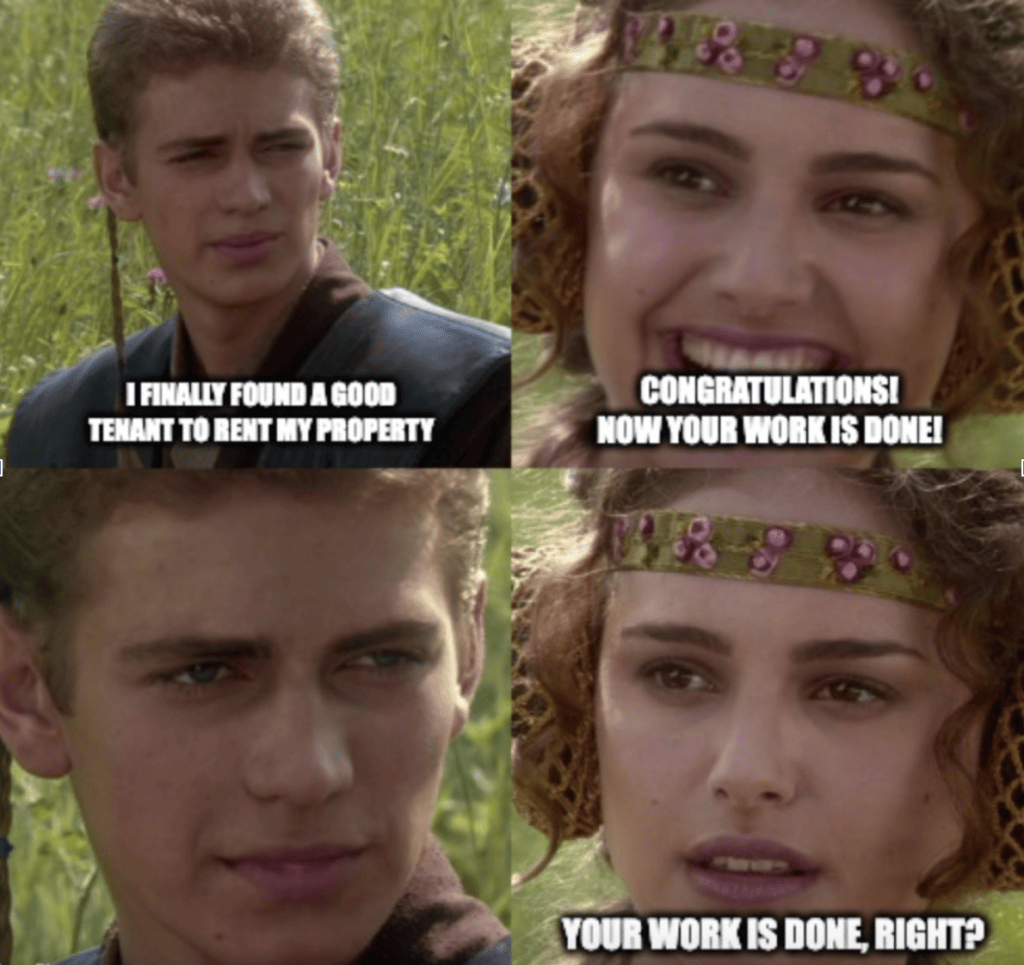 If you think you found a good tenant